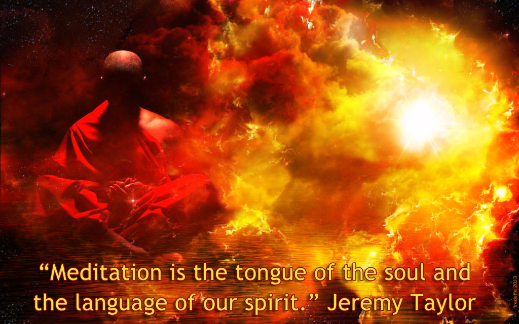 Meditation, the langage of our spirit